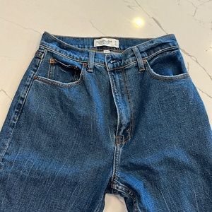 Abercrombie 90s slim straight ultra high rise curve love 4 long